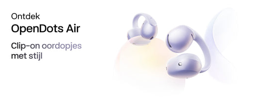 Ontdek OpenDots Air: clip-on oordopjes met stijl
