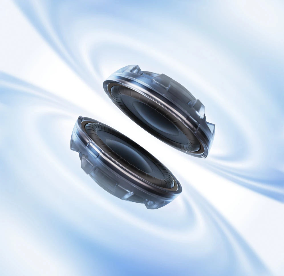 Shokz OpenFit Air 2 Bassphere dual-driver systeem