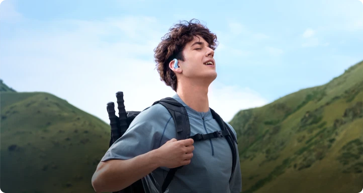 Shokz OpenFit Air 2 – Zo licht als een veertje. Gemaakt om te bewegen.