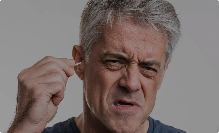 using headphones, earwax can build up