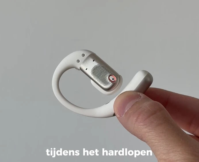Shokz OpenFit Pro oorhaak-oordopjes met open-ear ontwerp voor langdurig draagcomfort